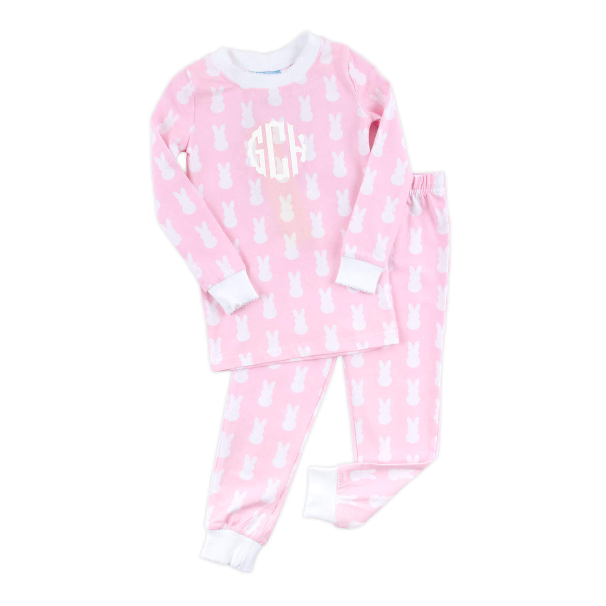 Bunny Peeps Pink Pajamas