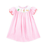 Mr. Grouch Smocked Bishop Dress