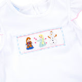 Ice Princess Short Set Blue Gingham