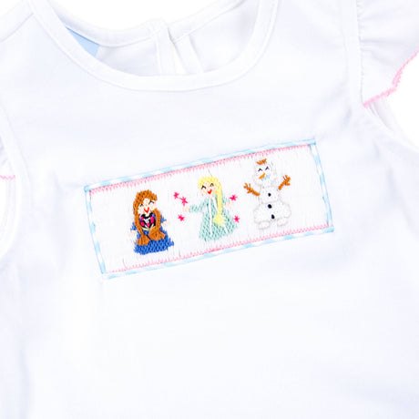 Ice Princess Short Set Blue Gingham