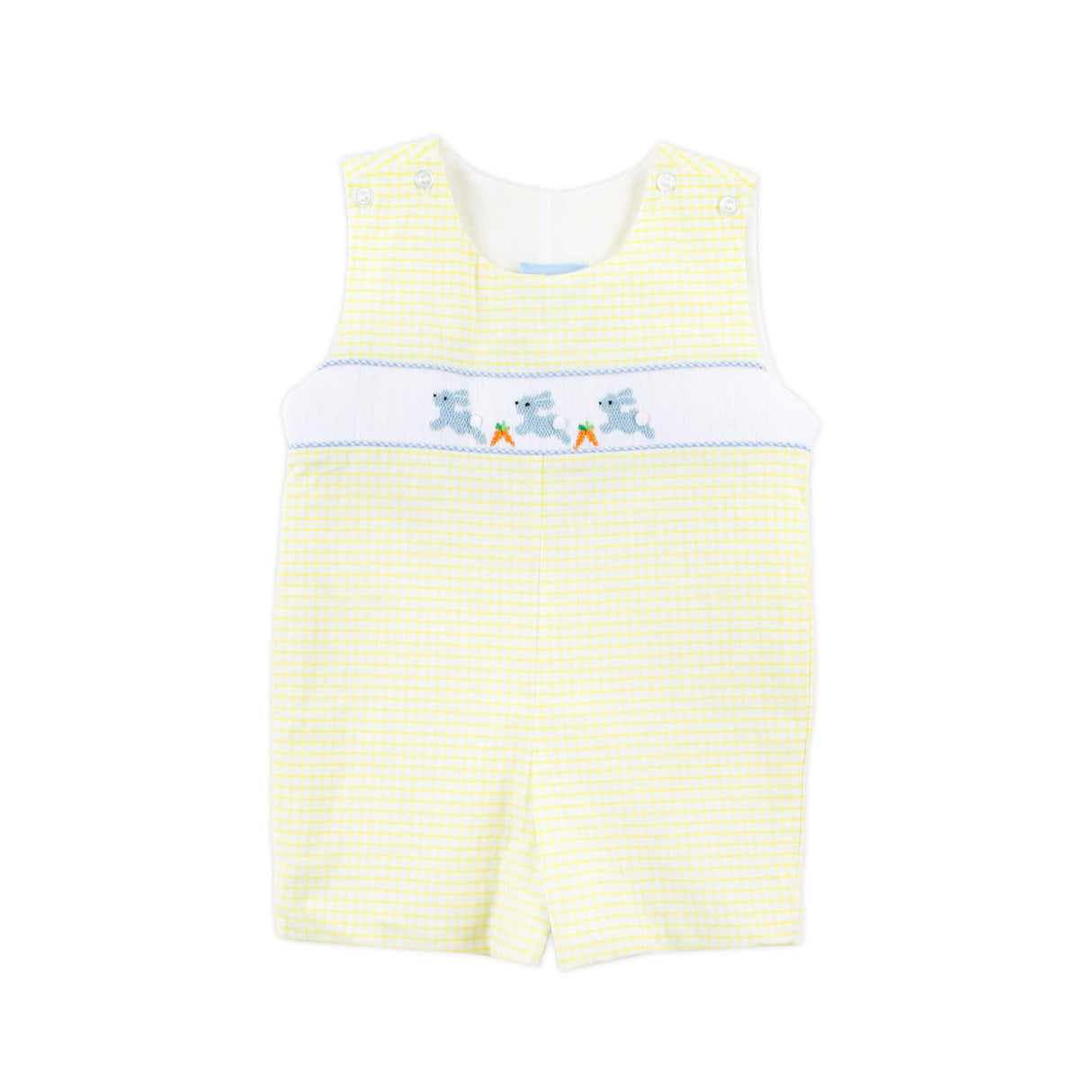 Hoppy Bunnies Yellow Smocked Jon Jon
