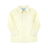 Yellow Windowpane Button Down Shirt