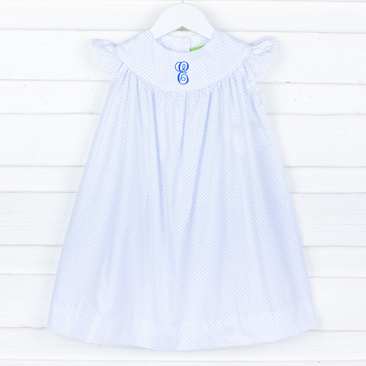 Light Blue Polka Dot Lucy Dress – Classic Whimsy