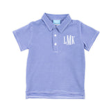 Royal Blue Stripe Polo