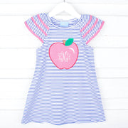 Good Apple Blue Stripe Milly Dress