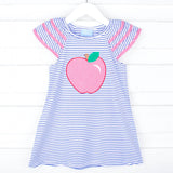 Good Apple Blue Stripe Milly Dress