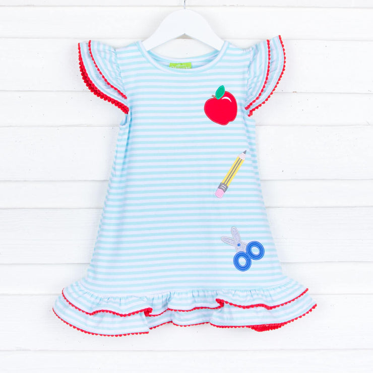 Apple Pencil and Scissors Milly Dress