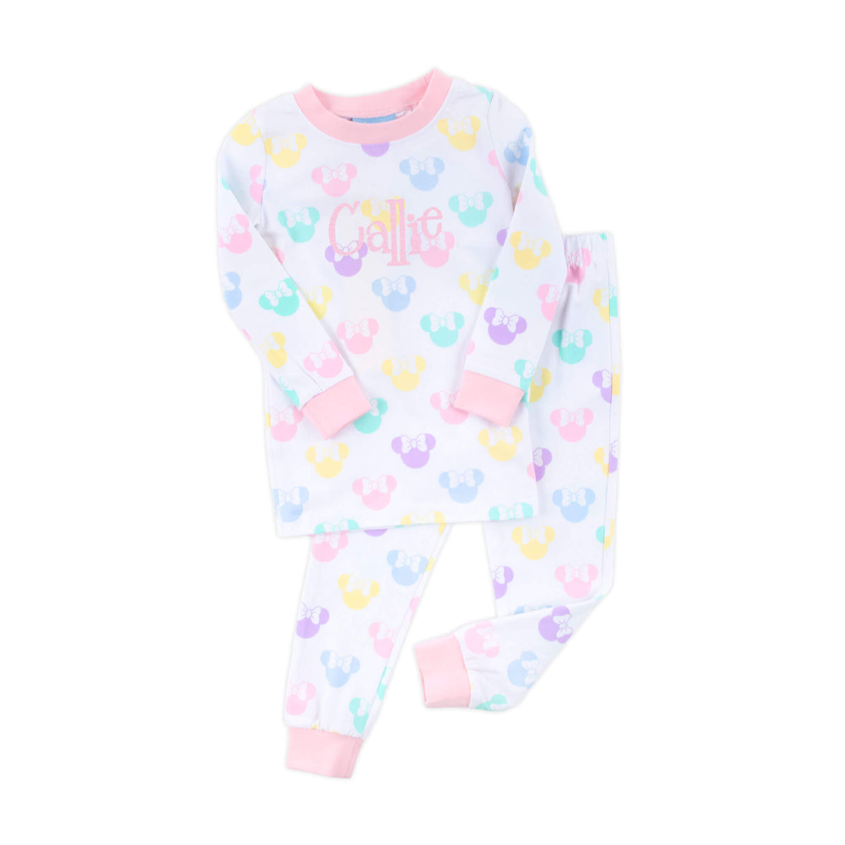 Pastel Mouse Ears Pajamas