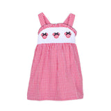 Mouse Ears Red Gingham Cara Dress