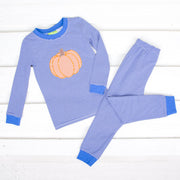 Pumpkin Dream Royal Blue Stripe Pajamas