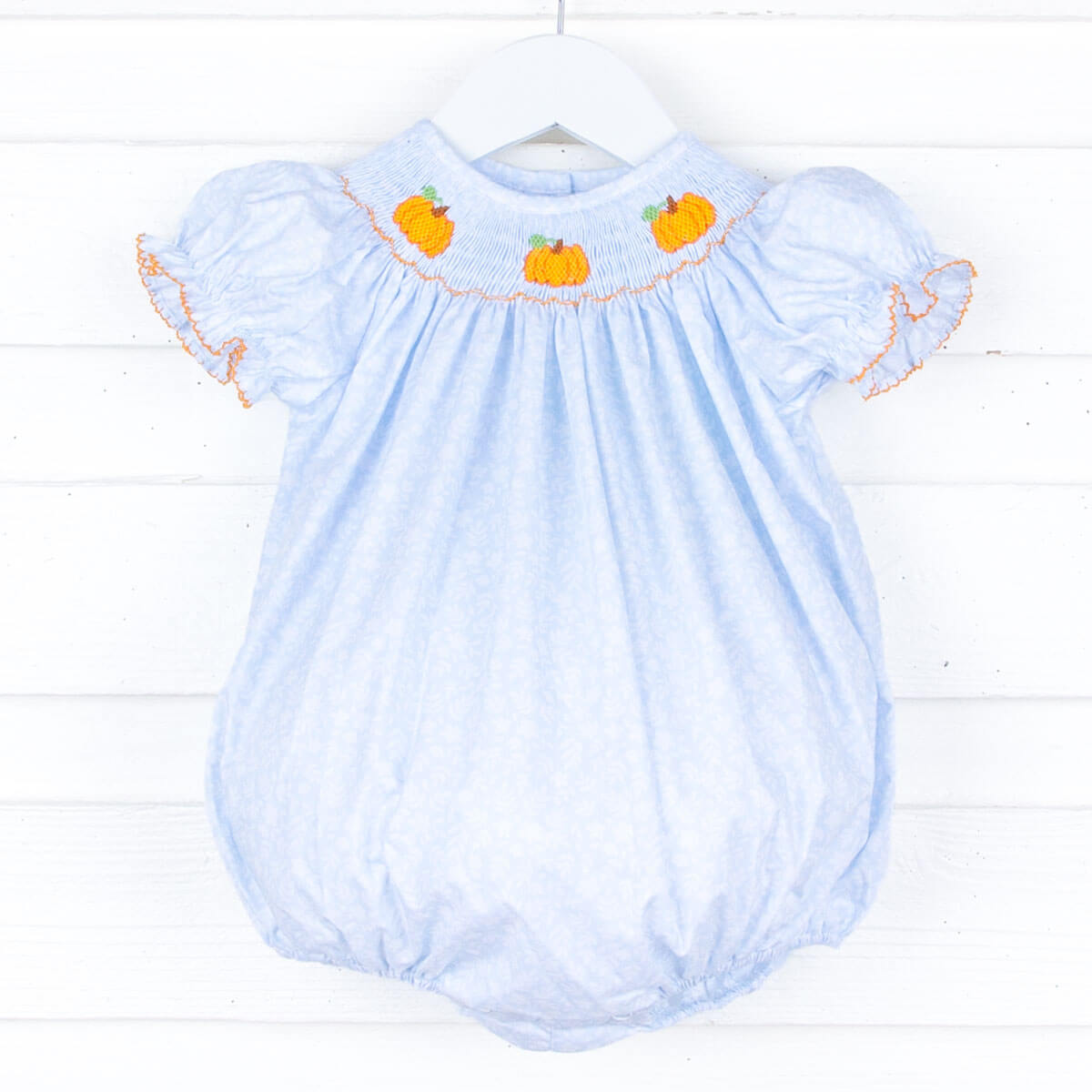 Fall Harvest Smocked Bubble