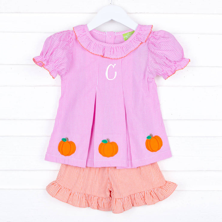 Sweet Pumpkin Chloe Short Set