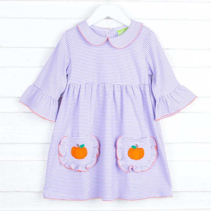 Pumpkin Patch Lavender Caroline Dress