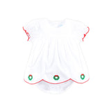 Christmas Wreath White Bailey Bubble