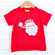 Happy Santa Red Short Sleeve Shirt