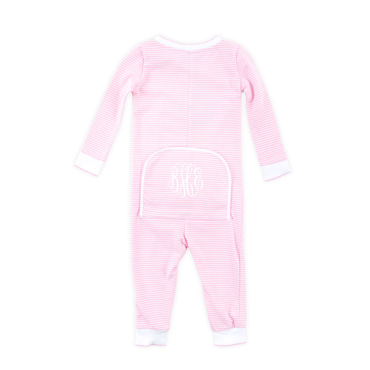 Pink Stripe Zip Sleeper