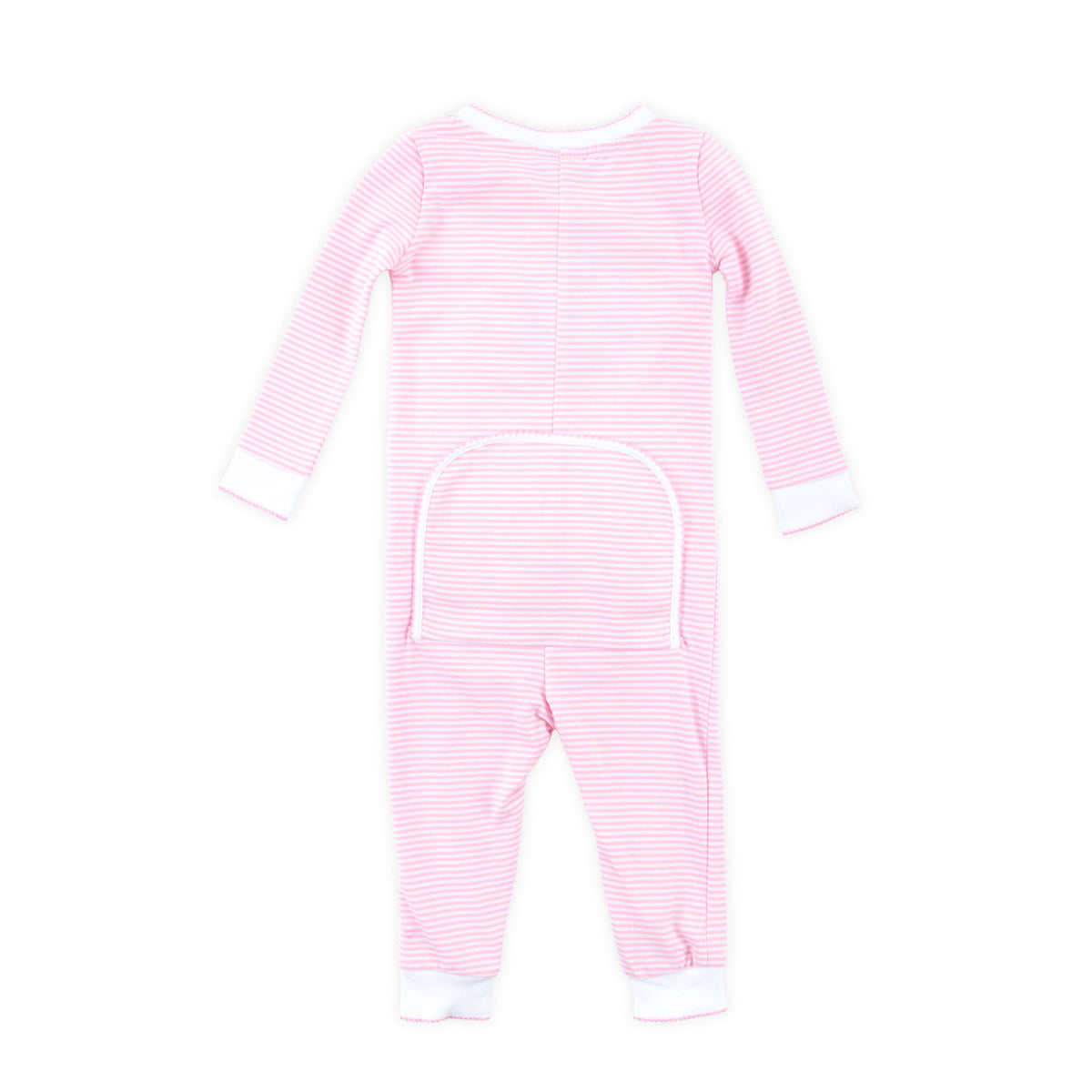 Pink Stripe Zip Sleeper