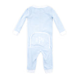 Light Blue Stripe Zip Sleeper