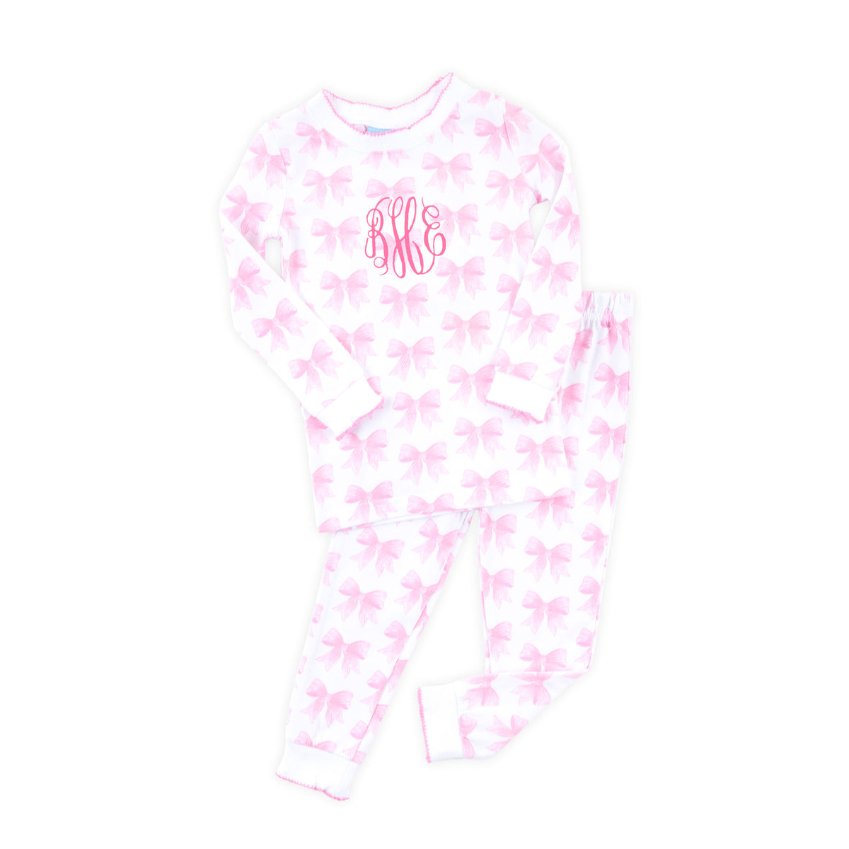 Pink Bow Pajamas