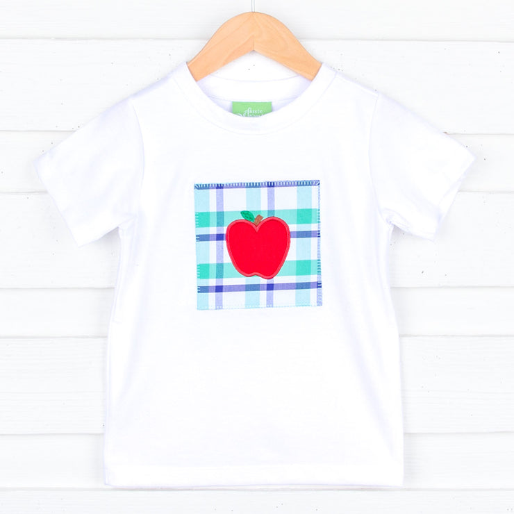 Apple Plaid Patch Shirt
