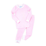 Pink Gingham Pajamas