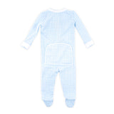 Gingham Zip Sleeper