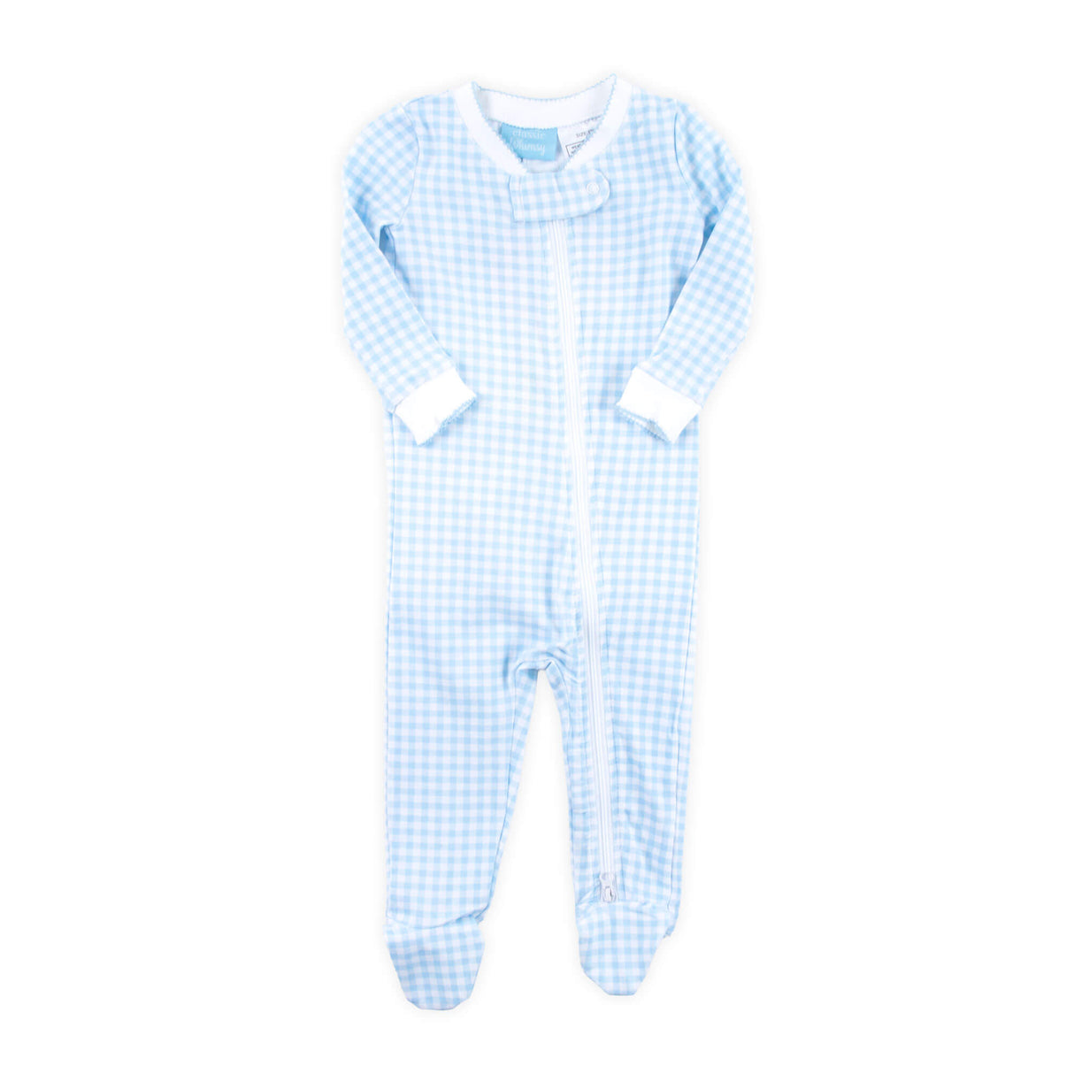 Gingham Zip Sleeper