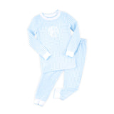 Blue Gingham Pajamas