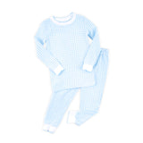 Blue Gingham Pajamas