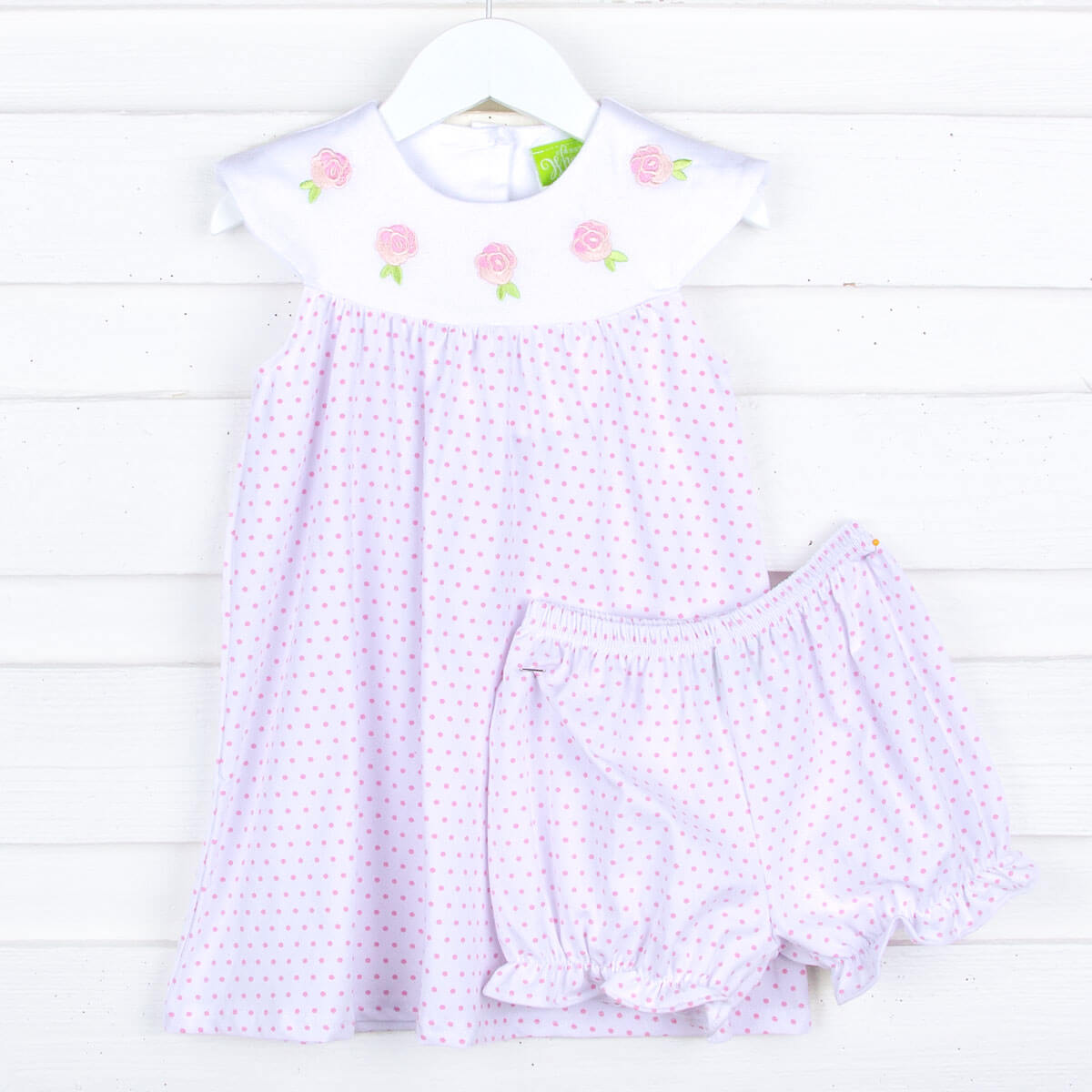 Pink Polka Dot Lindsey Dress – Classic Whimsy