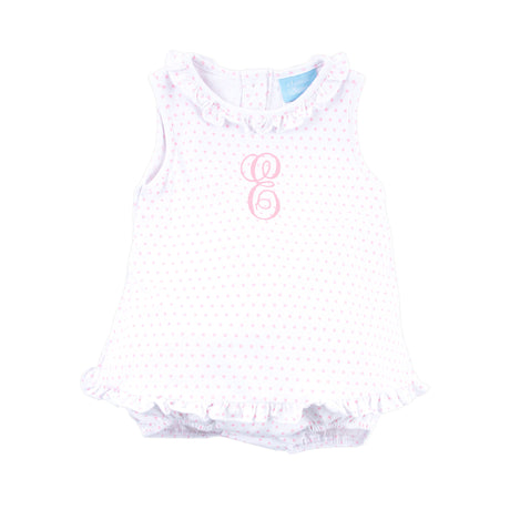 Pink Polka Dot Skirt Bubble