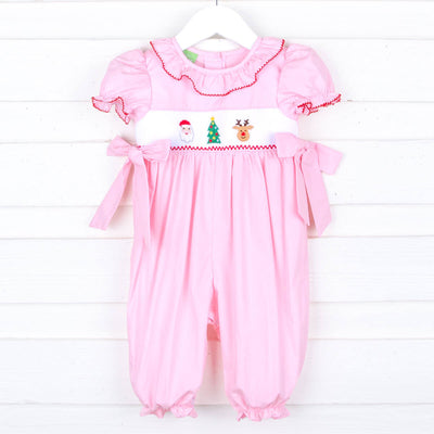 Believe In Magic Smocked Beverly Long Bubble