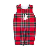 Goldbridge Plaid Red Longall