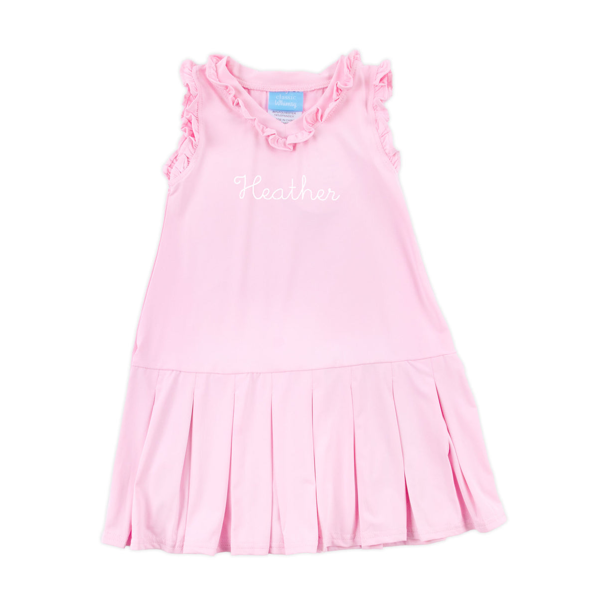 Pink Ruffle Tennis Dress