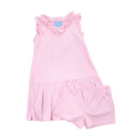 Pink Ruffle Tennis Dress