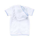 Blue Check Swim Cover Up