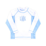 Santorini Blue Rash Guard