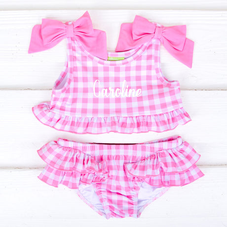 Capri Pink Two Piece Swimsuit