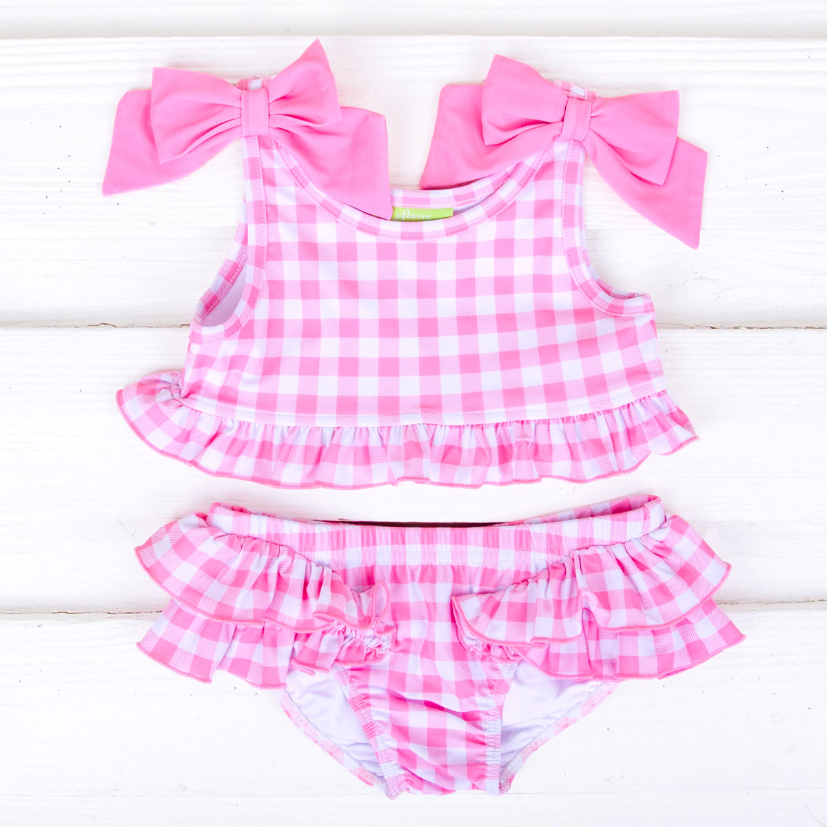 Capri Pink Two Piece Swimsuit