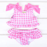 Capri Pink Two Piece Swimsuit