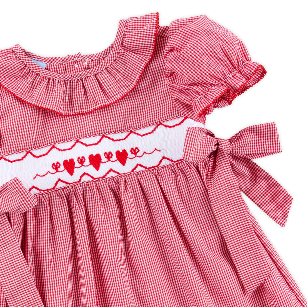 Enchanted Valentine Red Smocked Beverly Legging Set