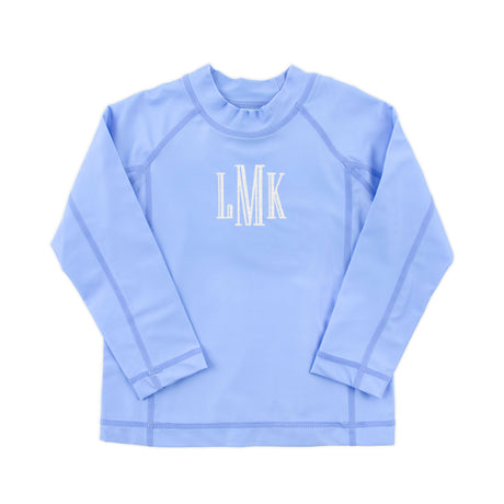 Capri Blue Rash Guard