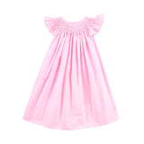 Shine Like A Pearl Pink Smocked Dress