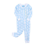 Bunny Peeps Light Blue Zip Sleeper