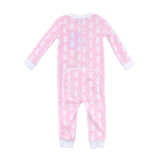 Bunny Peeps Pink Zip Sleeper