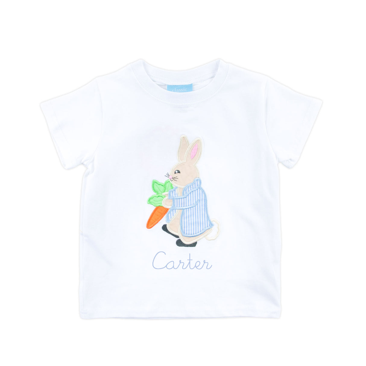 Storybook Rabbit White Short Sleeve Shirt