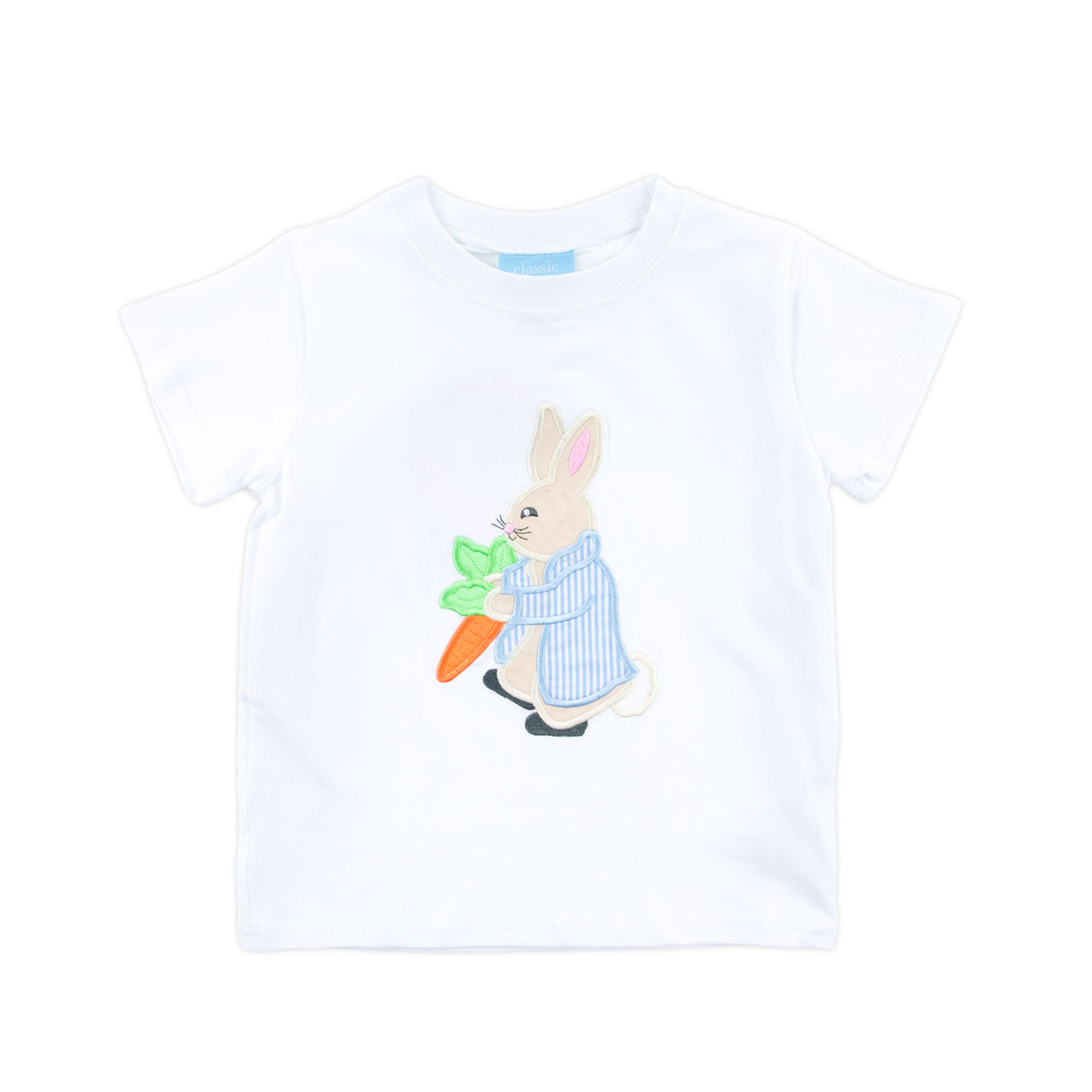 Storybook Rabbit White Short Sleeve Shirt