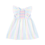 Spring Love Stripe Smocked Rachel Dress