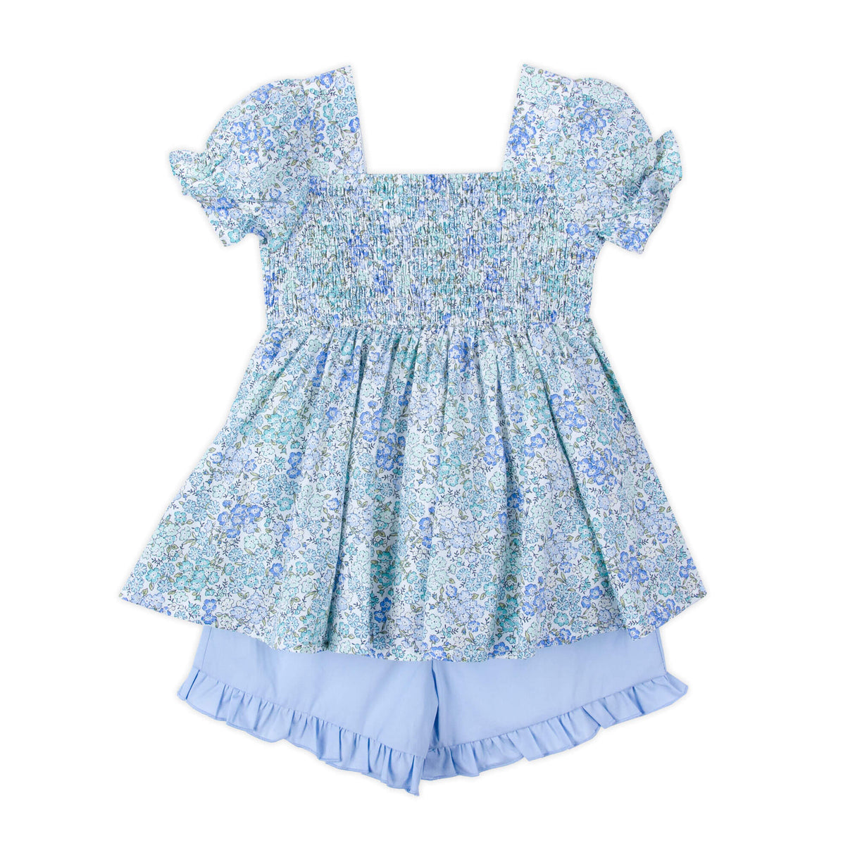 Enchanted Floral Smocked Hannah Short Set