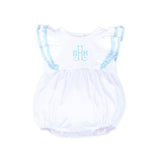 White & Light Blue Alice Bubble